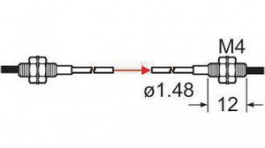 FT-42S, Датчик: световодный; Дальность: 0?1130мм; IP67; -55?80°C, Panasonic