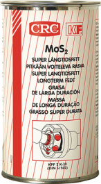 MOS2 SUPERLANGZEITFETT1 KG, NO, Black high-pressure grease Can 1 kg, CRC