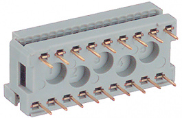 1393532-3, Flat cable connector 16P, TE Connectivity