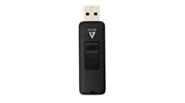 VF216GAR-3E, USB Stick with Slide-In Connector, 16GB, USB 2.0, Black, V7