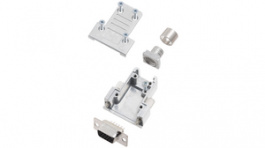 DCRP09-HDS15-CF65-CS80-K, D-Sub HD connector kit 15P, Encitech Connectors