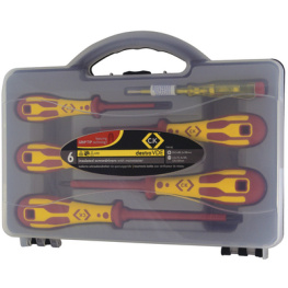 T49182 [6 шт], Screwdriver set VDE 6 p., C.K Tools (Carl Kammerling brand)