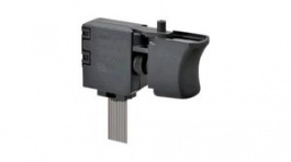 C3AW-1A-8F, Trigger Switch 10 mA 42VDC Black, Omron