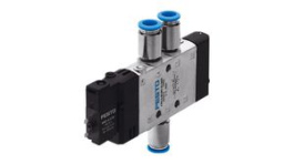 CPE14-M1BH-5L-QS-6, Solenoid Valve, 8bar, 24VDC, 5/2, QS-6, Festo