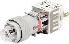 902-.000-00, Illuminated push button 2 make contacts + 2 break contacts, Swisstac