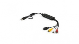 SVID2USB232, Video Cable, USB-A Plug - 3x RCA Socket/S-Video Socket, 720 x 480, 260mm, StarTech.com