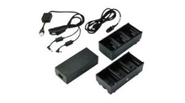 SAC-MPP-6BCHUK1-01, Dual 3-Slot Battery Charger, UK, Compatibility ZQ510/ZQ520/ZQ610/ZQ610HC/ZQ620/ZQ620HC/ZQ630/QLN220/QLN320/QLN420, Zebra