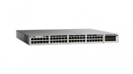 C9300-48UXM-E, UPoE Switch, Managed, 2.5Gbps, 490W, PoE Ports 48, Cisco Systems