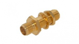 34 SMA-50-0-1/111 UE, Adapter, Straight, BNC Socket - BNC Socket, 50Ohm, Huber+Suhner