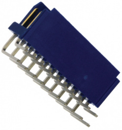 76383-310LF, Pin header, Dubox 2x10-pin 90deg 2x10P, FCI (Amphenol FCI, AFCI))