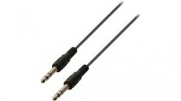 CAGP23000BK20, Stereo Audio Cable 6.35 mm Jack Plug - 6.35 mm Jack Plug 2m, Nedis (HQ)