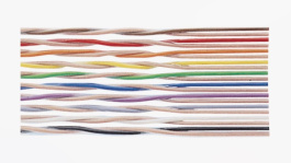 132-2802-226, Ribbon Cable 1.27 mm 26x0.08 mm2, Amphenol