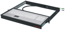 60118-342, 19" drawer with keyboard (touchpad) 1 HE, Schroff