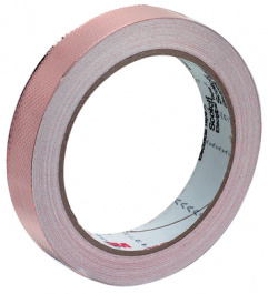 1245 25MMX16.5M, Embossed Copper Tape Copper 25 mmx16.5 m, 3M