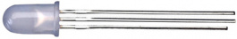HLMP-4000, LED; 5мм; двухцветный; красный/зеленый; 2,1мкд; 4,2мкд; 65°, Broadcom (Avago)