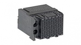 171320-3022, Impel 90 Ohm 4 Pair 90° Daughtercard 1.90mm Left Guided 12 Columns 96 Circuits Plated THT Dimension 0.36mm, Molex