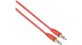 CAGP22005RD10, Stereo Audio Cable 3.5 mm Jack Plug - 3.5 mm Jack Plug 1m, Nedis (HQ)