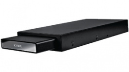 IB-290STUSD-B, Hard disk enclosure with docking station SATA 2.5" USB 2.0 + eSATA black, ICY BOX
