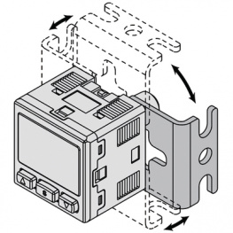 ZS-38-A1, Fastening bracket, SMC PNEUMATICS