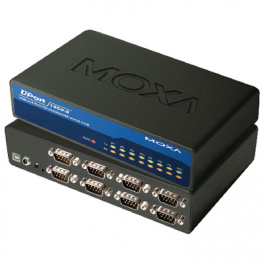 UPORT 1650-8, USB to 8x RS232/422/485 converter, Moxa