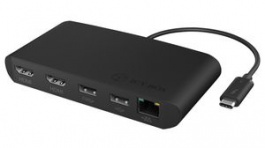 IB-DK405-TB3, Thunderbolt 3 Docking Station 2x HDMI™/RJ-45/USB 3.0/USB 2.0/USB-A, ICY BOX