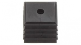2584680000, Cable Grommet, 4 ... 5mm, TPE, Black, Weidmuller