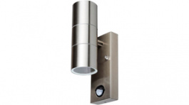 7503, Wall light fitting GU10 with sensor stainless steel, V-TAC