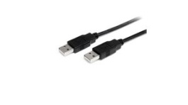 USB2AA1M, USB Cable USB-A Plug - USB-A Plug 1m USB 2.0 Black, StarTech.com