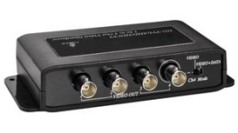 TVAC25240, HD Signal Splitter, 4-Channel, Suitable for CCTV Cameras, Black, ABUS