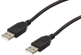 CABLE-140/5HS, USB 2.0 cable 5.0 m USB Type A-Plug USB Type A-Plug, Valueline