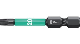 05057664001, Насадка; Torx®; TX20; Длина: 50мм; Монтаж: 1/4" (F6,3мм), Wera Tools