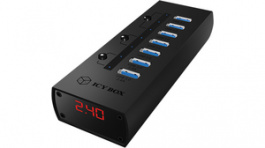 IB-AC6702, Hub,USB 3.0,7x, ICY BOX