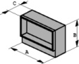 PC17/16-3 Controller case 160 x 166 x 134 mm PC