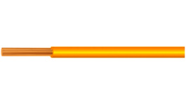 7054/19 YL005 [30 м], Stranded wire AWG 24 19 x diam. 0.13 mm yellow PVC PU=30 M, Alpha Wire