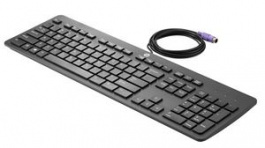 N3R86AA#ABB, Keyboard, Business Slim, US English with €, QWERTY, PS/2, Cable, HP