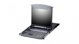 KL1508AN D, 19^ LCD 8-Port CAT5 KVM Switch VGA, Aten