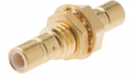 R114720000, SMB Adapter, 50 Ohm, Male / Male, Radiall