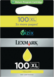 14N1071E, Ink 100 XL yellow, Lexmark