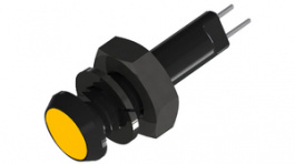 660-308-64-40, LED Indicator, amber, 100 mcd, 8...48 V, Marl
