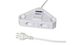 200170224, Outlet Strip 4 Type J (T13) White Type J (T12), Steffen