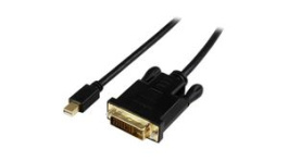 MDP2DVIMM3BS, Video Cable, Mini DisplayPort Plug - DVI Plug, 1920 x 1200, 910mm, StarTech.com