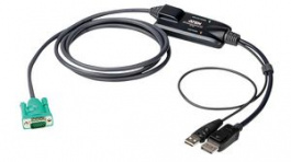 CV190-AT, DisplayPort Console Converter DisplayPort Male/USB-A Male, Aten