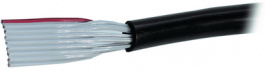 3759/34 [30 м], Кабель: плоский; круглая; 1,27мм; многопров; Cu; 34x28AWG; ПВХ, 3M
