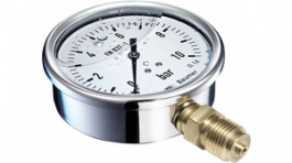 MIT5-D32.B27, Pressure Gauge, 0...40 bar, G1/2 Glycerin, Bourdon