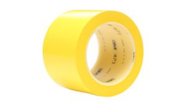 471G50, Vinyl Tape 471F, 50mm x 33m, Yellow, 3M
