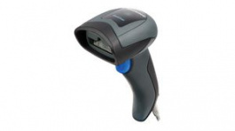 QD2131-BKK1, Barcode Scanner, 1D Linear Code, 20 ... 750 mm, PS/2/RS232/USB, Cable, Black, Datalogic