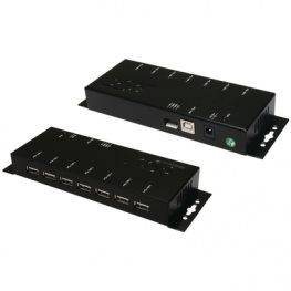 EX-1177, Industrial Hub USB 2.0 7x, Exsys