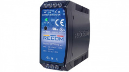 REDIN45-12, Switched-Mode Power Supply Adjustable, 12 VDC/3.75 A, 45 W, RECOM
