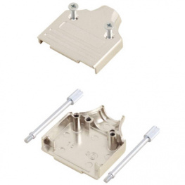 MHDM37-K, Корпус: для разъемов D-Sub; D-Sub 37pin, D-Sub HD 62pin; прямой, MH Connectors