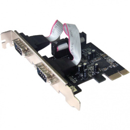 MX-18050, PCI-E x1 Card2x RS232 -, Maxxtro